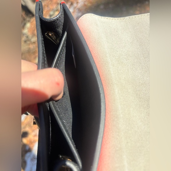 Furla Metropolis Suede Leather Crossbody Bag NWOT - Picture 10 of 17